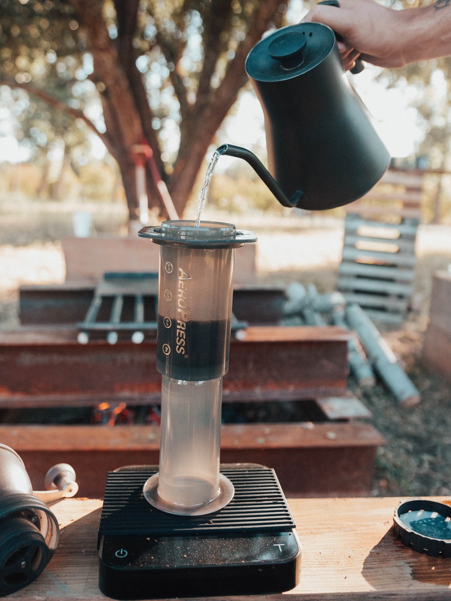 aeropress is ideal for camping